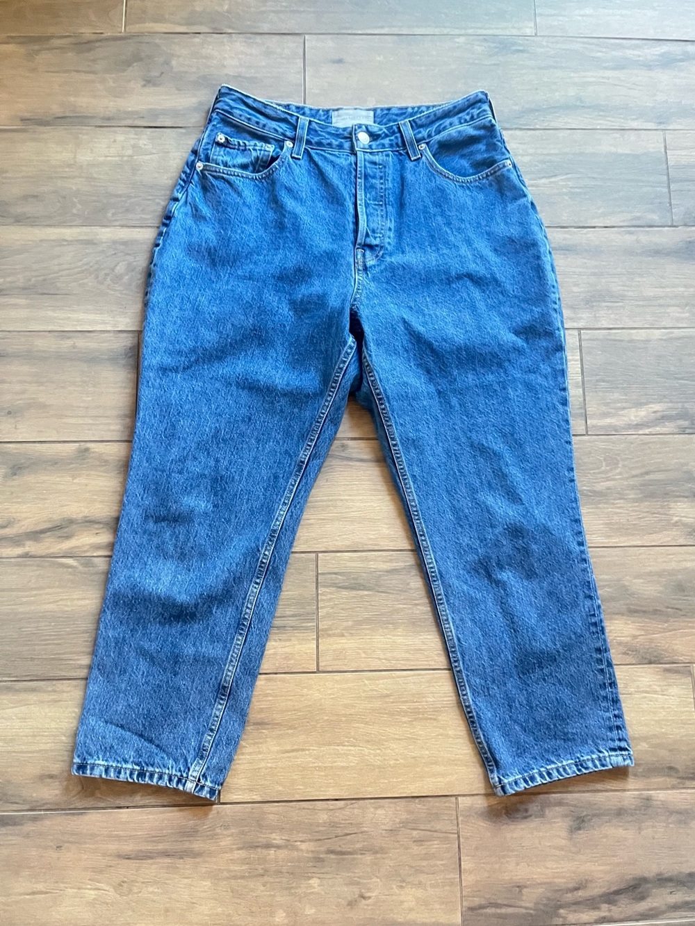 EVERLANE Curvy 90s Cheeky straight jeans 32 Ankle